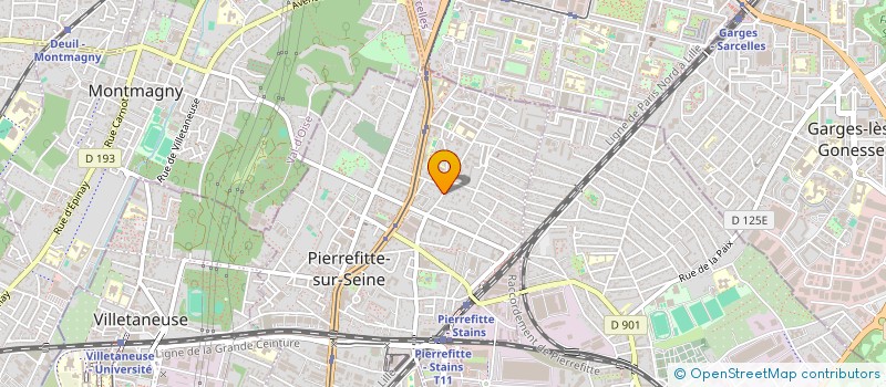 localisation de l'entreprise MONSIEUR CONSTANTIN-MARIUS OPRISAN à PIERREFITTE-SUR-SEINE