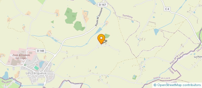 localisation de l'entreprise MONSIEUR CONSTANTIN MARQUIS  LES CERQUEUX