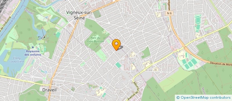 localisation de l'entreprise MONSIEUR CONSTANTIN MESINA à DRAVEIL