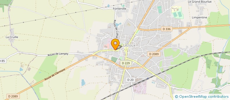 localisation de l'entreprise MONSIEUR CONSTANTIN MUNIOR  LEZOUX