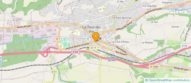 localisation de l'entreprise MONSIEUR CONSTANTIN NEHOIU  LA TOUR-DU-PIN