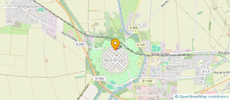 localisation de l'entreprise MONSIEUR CONSTANTIN-OVIDIU COVIT à NEUF-BRISACH