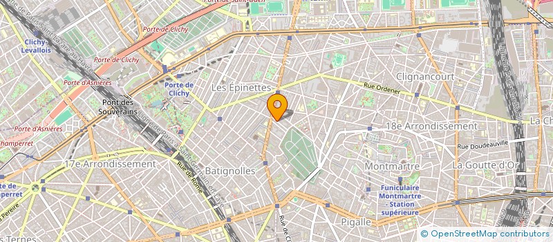 localisation de l'entreprise MONSIEUR CONSTANTIN PEBERNAD DE LANGAUTIER  PARIS