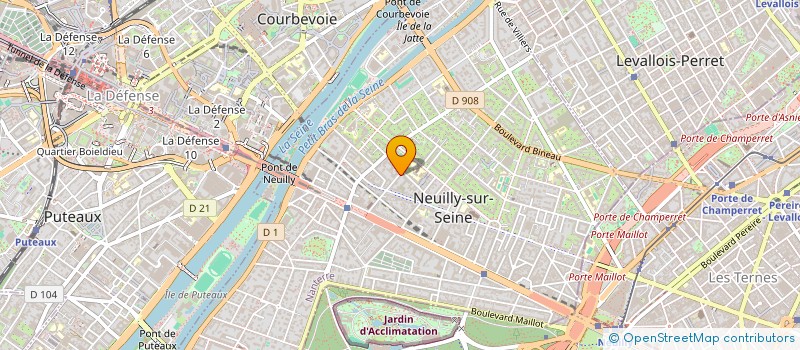 localisation de l'entreprise MONSIEUR CONSTANTIN PEPIN à NEUILLY-SUR-SEINE