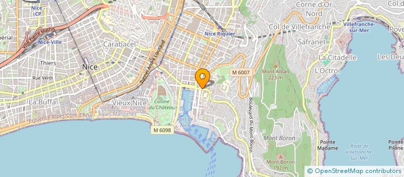 localisation de l'entreprise MONSIEUR CONSTANTIN RADU à NICE