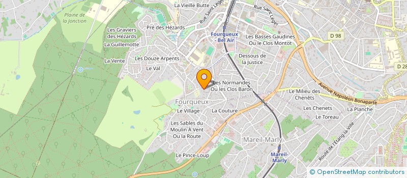 localisation de l'entreprise MONSIEUR CONSTANTIN RENAUD  SAINT-GERMAIN-EN-LAYE