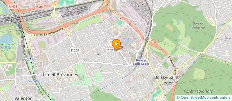 localisation de l'entreprise MONSIEUR CONSTANTIN ROBU  LIMEIL-BREVANNES