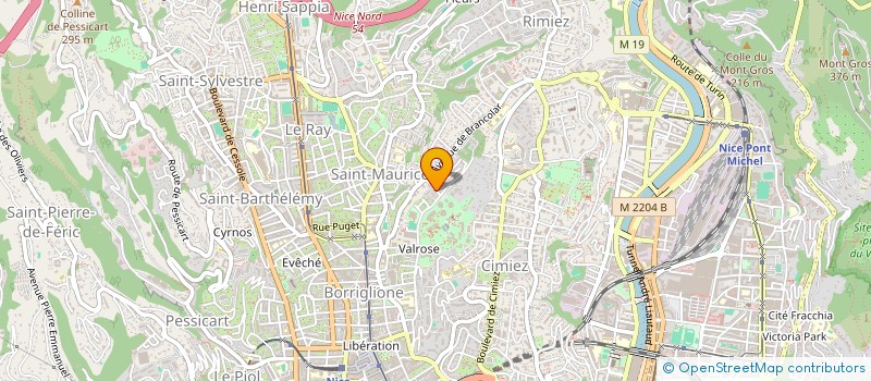 localisation de l'entreprise MONSIEUR CONSTANTIN RODIDEAL  NICE