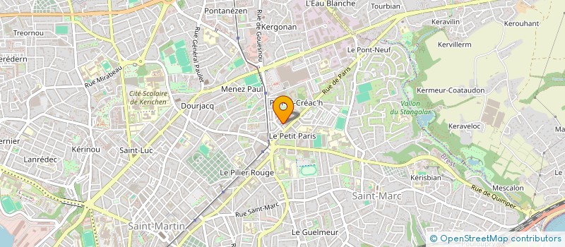 localisation de l'entreprise MONSIEUR CONSTANTIN SAVALLI--CROCHERAY à BREST