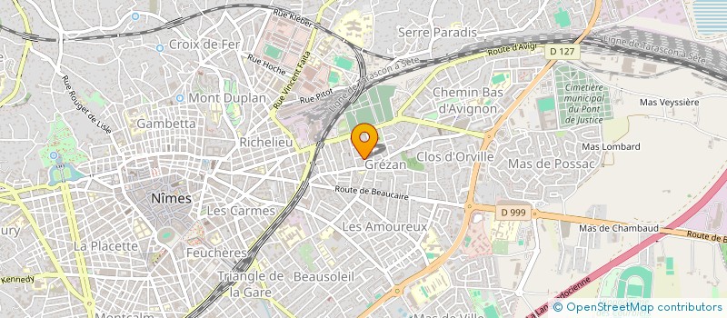 localisation de l'entreprise MONSIEUR CONSTANTIN SCURTU  NIMES