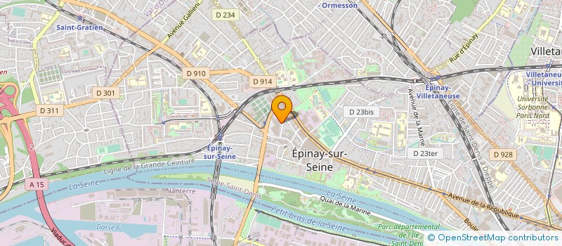 localisation de l'entreprise MONSIEUR CONSTANTIN SCUTURICI à EPINAY-SUR-SEINE