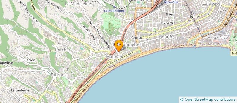 localisation de l'entreprise MONSIEUR CONSTANTIN SIMIONOV à NICE