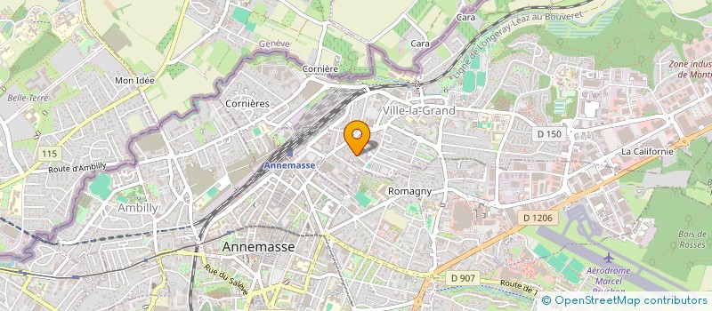 localisation de l'entreprise MONSIEUR CONSTANTIN STANESCU  VILLE-LA-GRAND