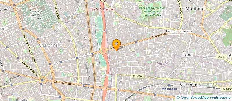 localisation de l'entreprise MONSIEUR CONSTANTIN STEFANESCU à MONTREUIL