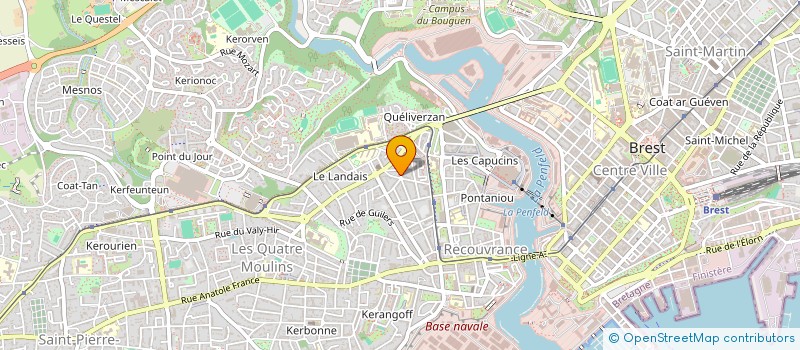 localisation de l'entreprise MONSIEUR CONSTANTIN STOICA à BREST