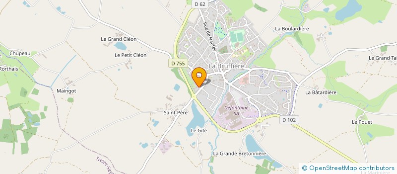 localisation de l'entreprise MONSIEUR CONSTANTIN TIMPU à LA BRUFFIERE