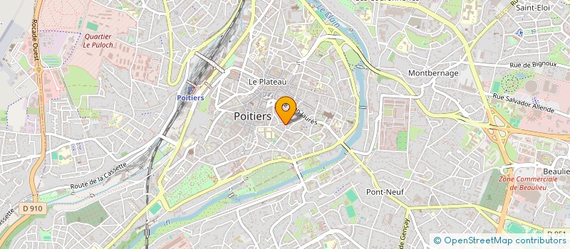localisation de l'entreprise MONSIEUR CONSTANTIN TIOUTIOUNNIKOV à POITIERS