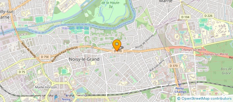 localisation de l'entreprise MONSIEUR CONSTANTIN TRIPAC à NOISY-LE-GRAND