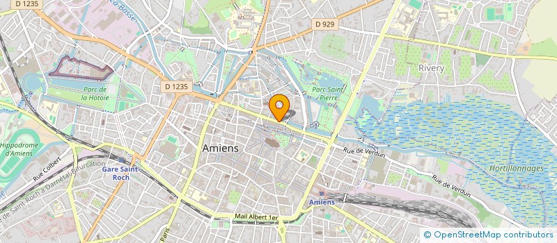 localisation de l'entreprise MONSIEUR CONSTANTIN VIART  AMIENS