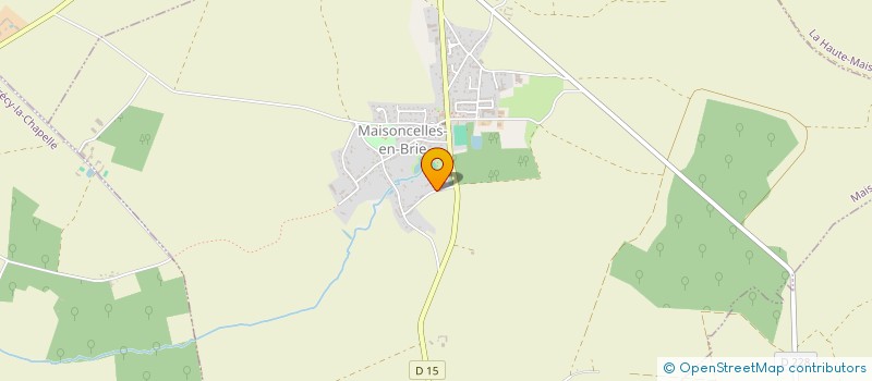 localisation de l'entreprise MONSIEUR CONSTANTINO BONFANTI  MAISONCELLES-EN-BRIE