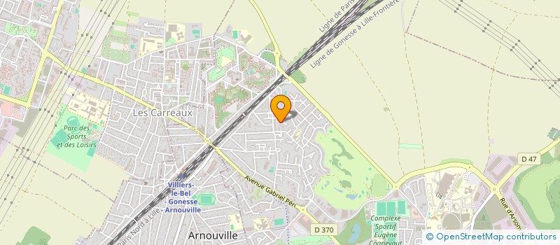 localisation de l'entreprise MONSIEUR CONSTANTINO DE LA FUENTE PEREZ à GONESSE