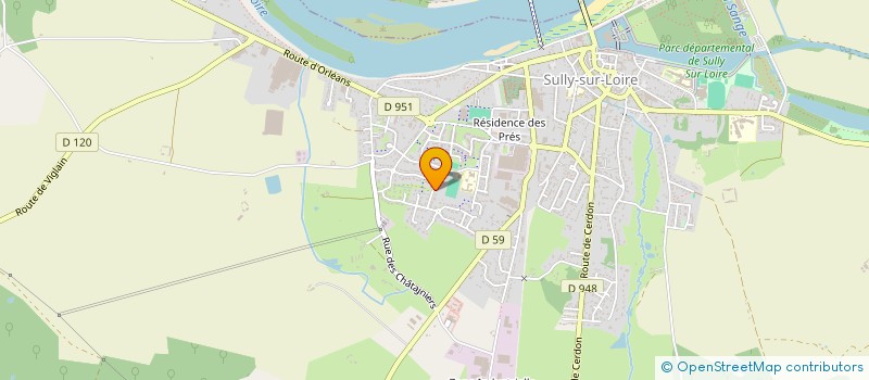 localisation de l'entreprise MONSIEUR CONSTANTINO SAMOES à SULLY-SUR-LOIRE