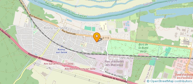 localisation de l'entreprise MONSIEUR CONSTANTINO SEMEDO DA SILVA  ROSNY-SUR-SEINE