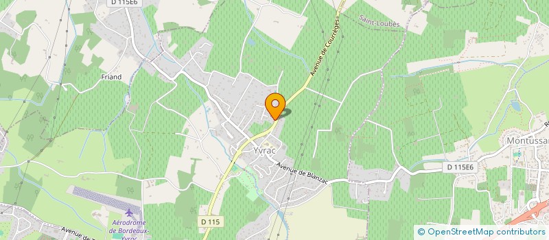 localisation de l'entreprise MONSIEUR CONSTANTINO SOARES RIBEIRO à YVRAC