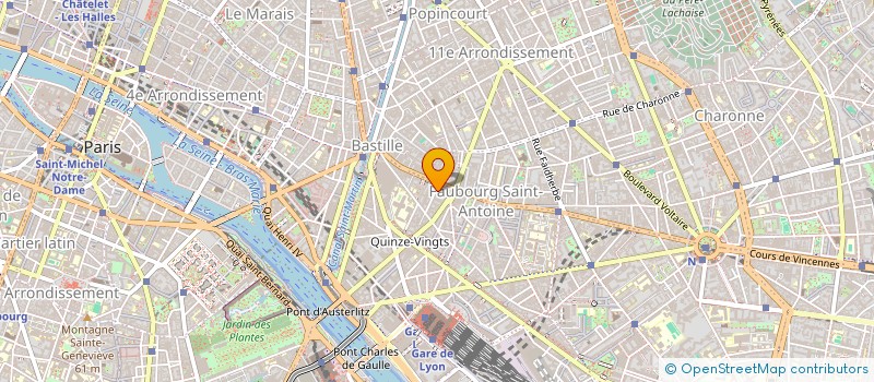 localisation de l'entreprise MONSIEUR CONSTANZA AGUIRRE  PARIS