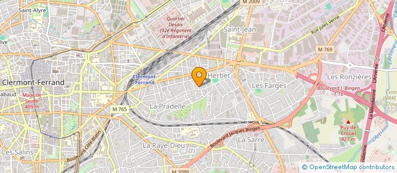 localisation de l'entreprise MONSIEUR CONSUELO DELLUCCI  CLERMONT-FERRAND