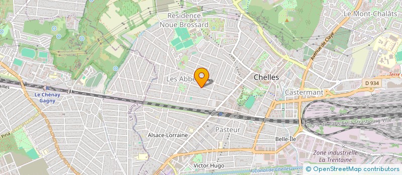 localisation de l'entreprise MONSIEUR COOPER MONGIN à NEUILLY-SUR-MARNE