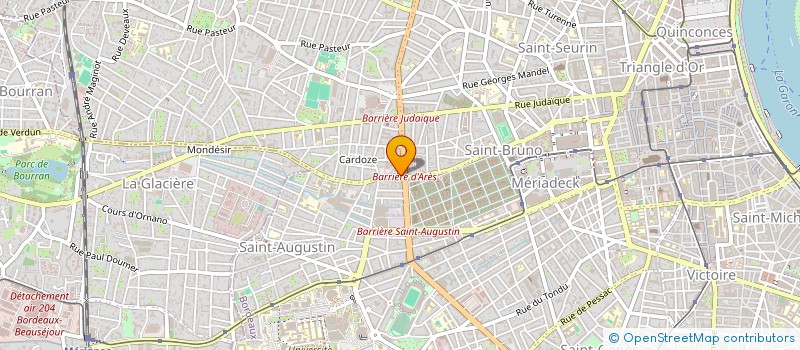 localisation de l'entreprise MONSIEUR COPACIU ANDREI  BORDEAUX