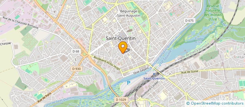 localisation de l'entreprise MONSIEUR CORANTYN VIGNON-SULFOURT à SAINT-QUENTIN