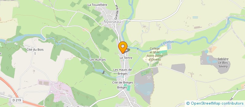 localisation de l'entreprise MONSIEUR CORDEAU PELLIER à SEGRE-EN-ANJOU BLEU