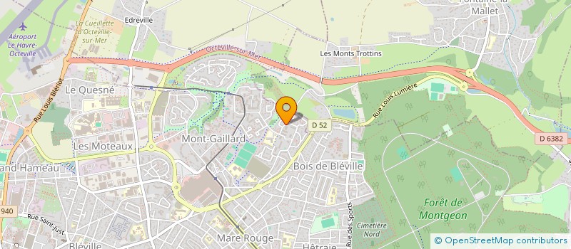 localisation de l'entreprise MONSIEUR COREINTYN HALM à LE HAVRE