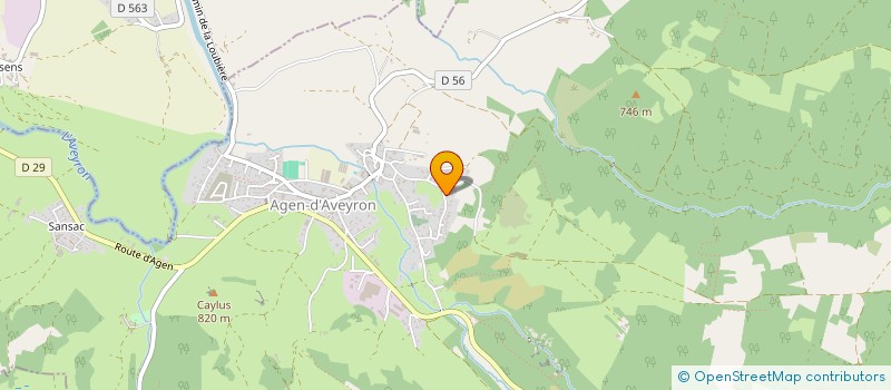 localisation de l'entreprise MONSIEUR CORENTIN ALVERNHE  AGEN-D'AVEYRON