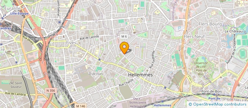 localisation de l'entreprise MONSIEUR CORENTIN ANDREU  LILLE