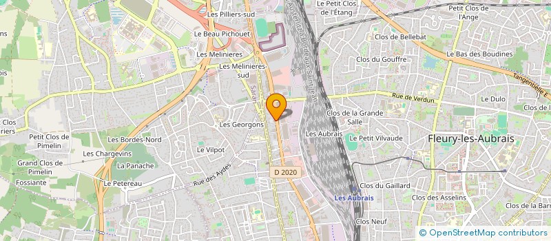 localisation de l'entreprise MONSIEUR CORENTIN ANNE à FLEURY-LES-AUBRAIS