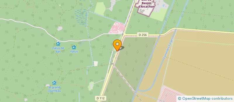 localisation de l'entreprise MONSIEUR CORENTIN ANTONIO  LA TESTE-DE-BUCH