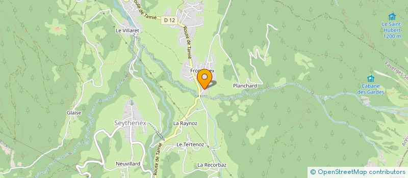 localisation de l'entreprise MONSIEUR CORENTIN ASPRONI  FAVERGES-SEYTHENEX