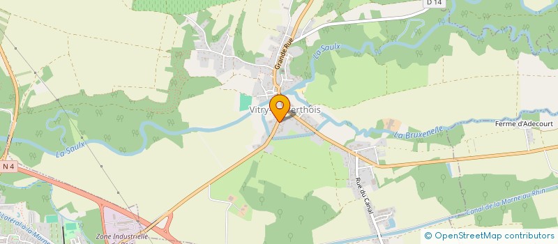 localisation de l'entreprise MONSIEUR CORENTIN AUBERTEL  VITRY-EN-PERTHOIS