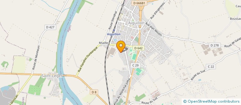 localisation de l'entreprise MONSIEUR CORENTIN AUDAT  PERPIGNAN