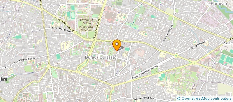 localisation de l'entreprise MONSIEUR CORENTIN AUSSET à PAU