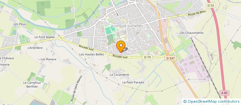 localisation de l'entreprise MONSIEUR CORENTIN BARBE  GENNES-VAL-DE-LOIRE