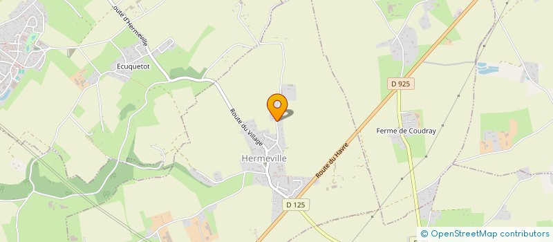 localisation de l'entreprise MONSIEUR CORENTIN BASSET  DOUVILLE-EN-AUGE