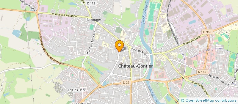 localisation de l'entreprise MONSIEUR CORENTIN BASSI à CHATEAU-GONTIER-SUR-MAYENNE