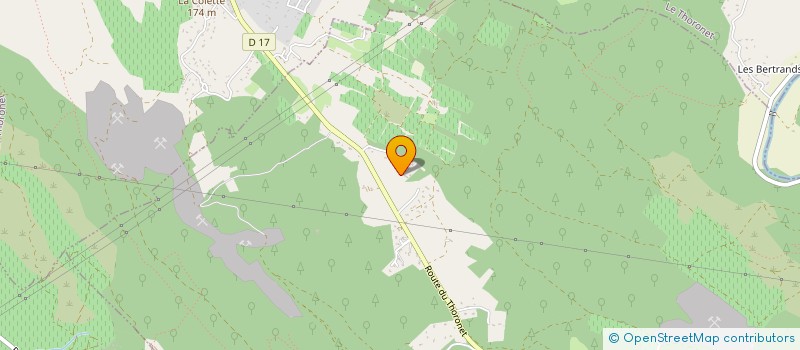 localisation de l'entreprise MONSIEUR CORENTIN BAZAN  LE CANNET-DES-MAURES