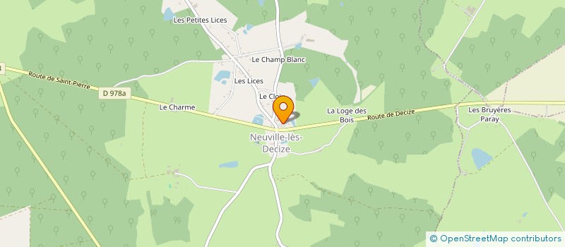 localisation de l'entreprise MONSIEUR CORENTIN BEAUTEMPS  NEUVILLE-LES-DECIZE