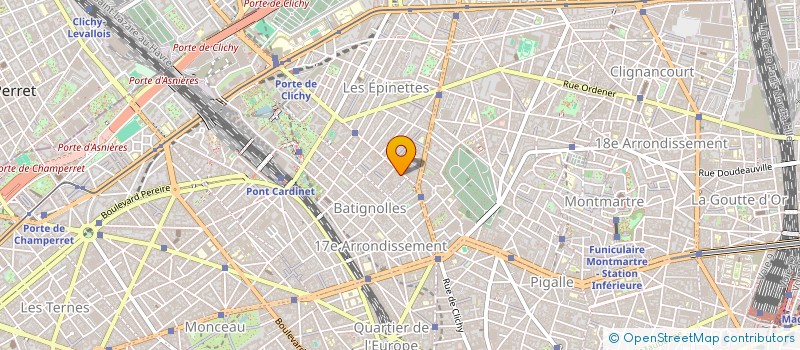 localisation de l'entreprise MONSIEUR CORENTIN BELAN  PARIS