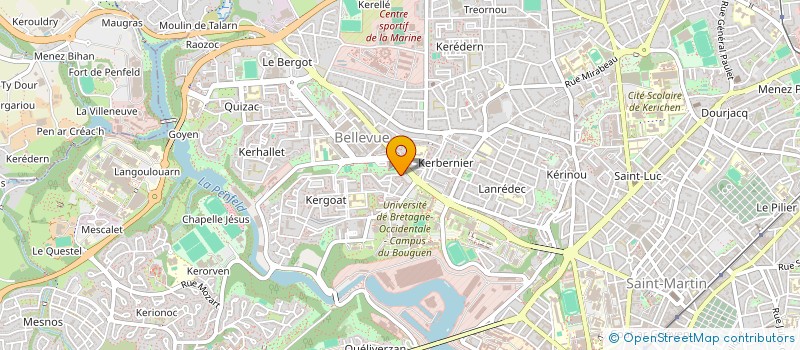 localisation de l'entreprise MONSIEUR CORENTIN BERHAULT à BREST